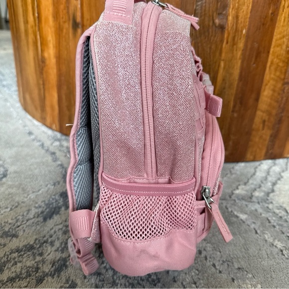 POTTERY BARN KIDS Mackenzie Light Pink Sparkle Glitter Backpack- Small - Picture 5 of 10